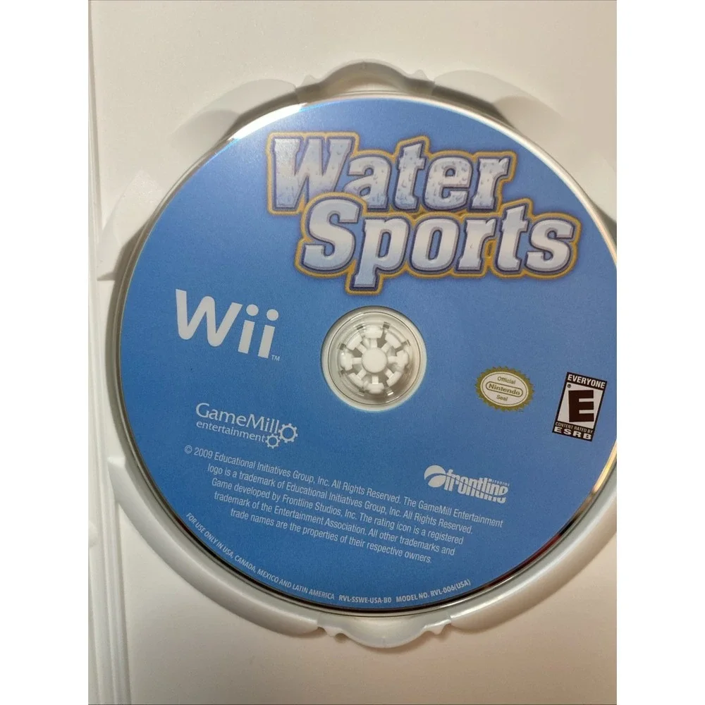 Water Sports - Nintendo Wii Game 2009 w/Manual Tested CIB